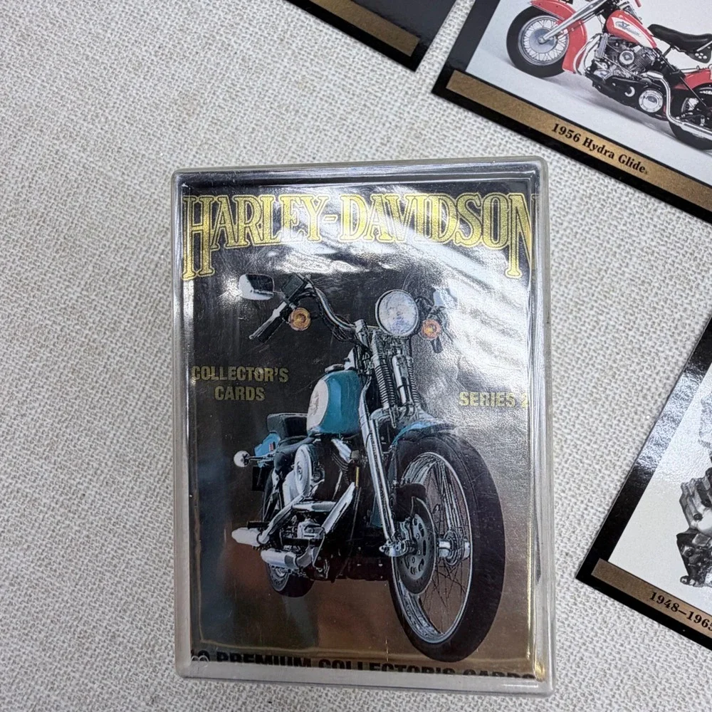 1992 Harley-Davidson Series‎ 2 Trading Card Lot Collect-A-Card Vintage 40+ Cards